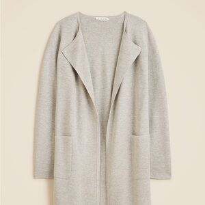 J. Crew Juliette Collarless Cardigan XS